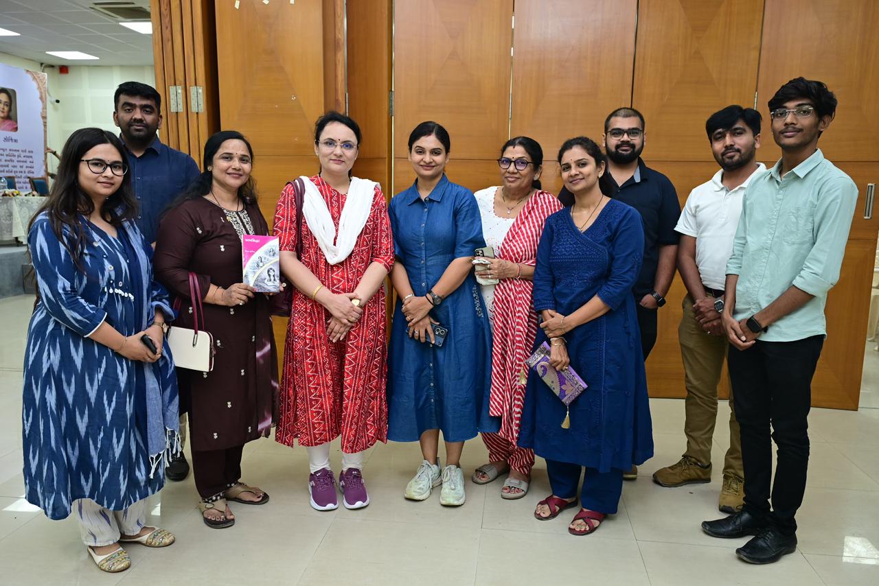 Launch of Gujarati Novel Parmasiddha – Inspiring Gujarati Literary Event Image