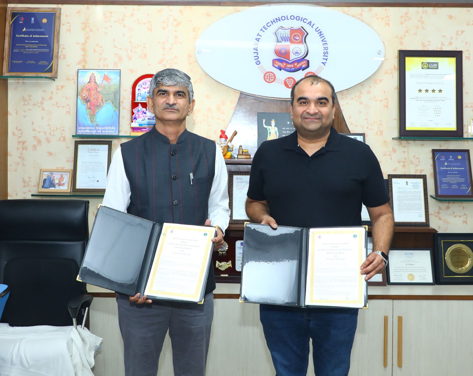 MoU with Gujarat Technological University Image