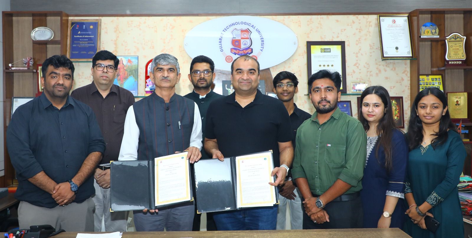 MoU with Gujarat Technological University Image